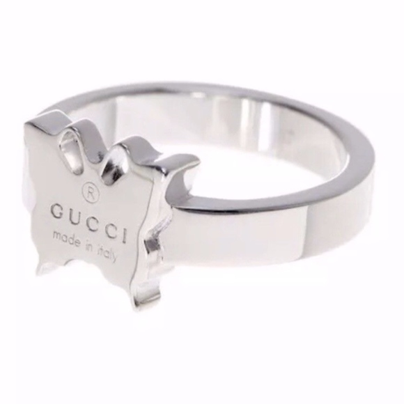 gucci trademark butterfly ring